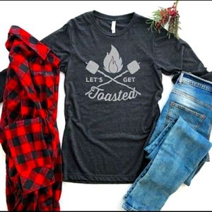 LETS GET TOASTED LONG SLEEVE TEE